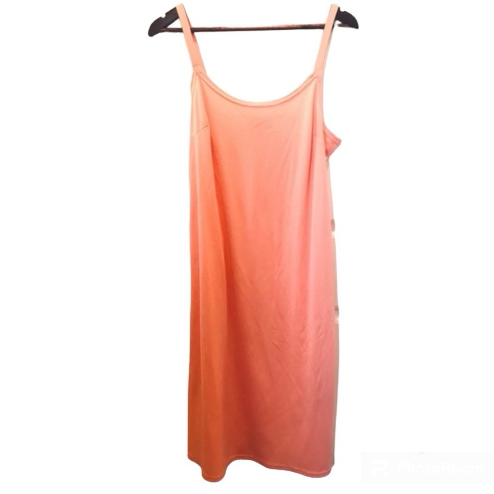 MSK coral casual dress/swimsuit cover, size 10